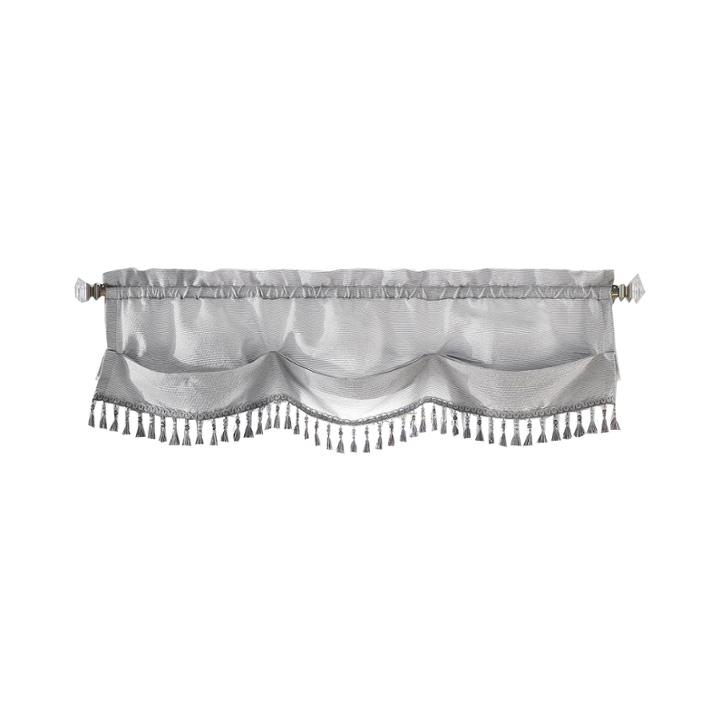 Croscill Classics Luxembourg Rod-pocket Tasseled Valance