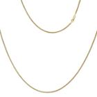 Made In Italy Solid Link 30 Inch Chain Necklace