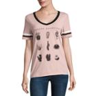 Short Sleeve Desert Dreaming T-shirt-womens Juniors