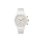 Caravelle Womens White Strap Watch-45l174