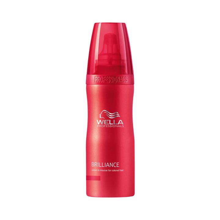 Wella Brilliance Leave-in Mousse - 6.7 Oz.