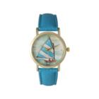 Olivia Pratt Womens Blue Strap Watch-15009turquoise