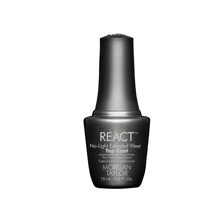 Morgan Taylor&trade; React No-light Extended Wear Top Coat - .5 Oz.