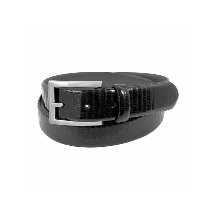 Stacy Adams Lizard Embossed Belt