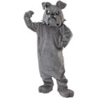 Bulldog Spike (economy) Mascot Adult Costume - One-size