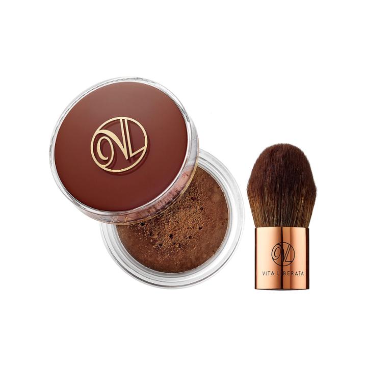 Vita Liberata Trystal&trade; Self Tanning Bronzing And Kabuki Brush Duo