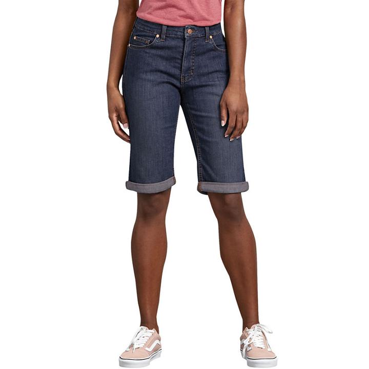 Dickies Misses Perfect Shape Denim Bermuda Short
