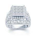 5 Ct. T.w. Diamond 14k White Gold Multi-top Engagement Ring 1