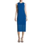 I Jeans By Buffalo Sleeveless Illusion Midi Dress