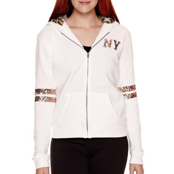 City Streets Long-sleeve Sequin Hoodie