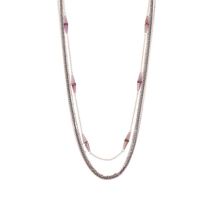 Bold Elements Womens Round Strand Necklace