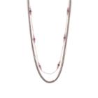 Bold Elements Womens Round Strand Necklace