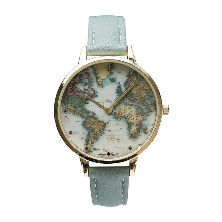 Geneva Platinum Womens Green Strap Watch-10150