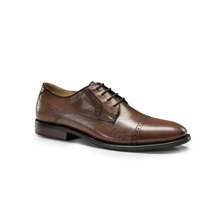 Dockers Hawley Mens Leather Cap-toe Oxfords