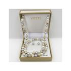 Vieste Rosa Womens 3-pc. Multi Color Brass Jewelry Set