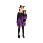 Ballerina Kitty Child Costume With Matching 18 Doll Costume