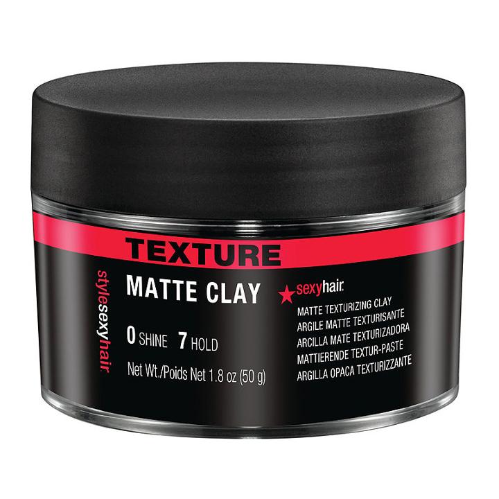 Sexy Hair Matte Texturizing Hair Clay - 1.8 Oz.