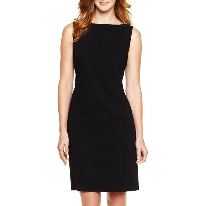 Liz Claiborne Sleeveless Sheath Dress - Petite