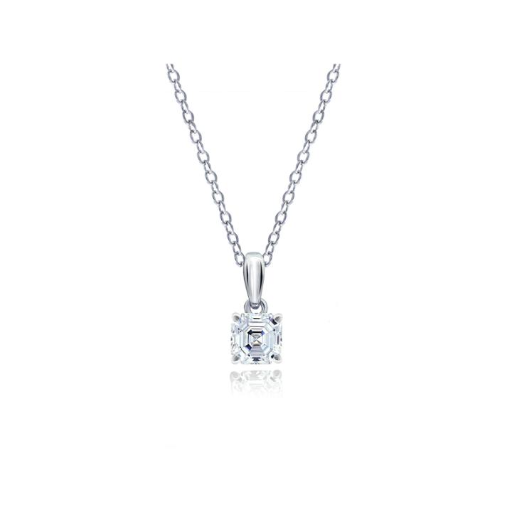 Diamonart Womens 3-pc. Clear Cubic Zirconia Sterling Silver Jewelry Set