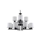 Dexter 12-light Black Chandelier