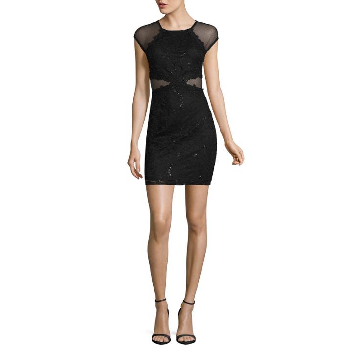 By & By Short Sleeve Party Dress-juniors
