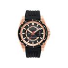 Bulova Precisionist Mens Black Silicone Strap Watch 98b152