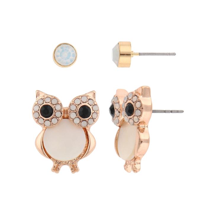 Decree 2-pc. Clear Earring Sets