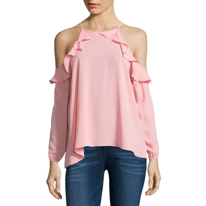 Decree Flutter Sleeve Top