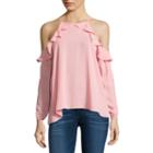 Decree Flutter Sleeve Top
