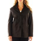 Excelled Button-front Jacket - Plus
