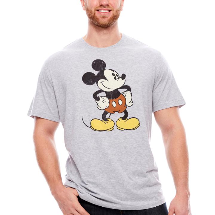 Mickey Hands On Hips T-shirt-big And Tall