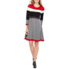 Jessica Howard Long Sleeve Sweater Dress