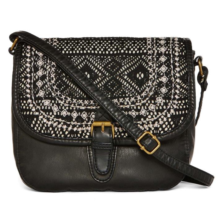 T-shirt & Jeans&trade; Washed Double-pocket Hobo Bag