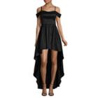 B. Darlin Sleeveless Off The Shoulder Hi Low Party Dress-juniors