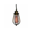 Warehouse Of Tiffany Priscilla Single-light Edison Pendant With Bulb