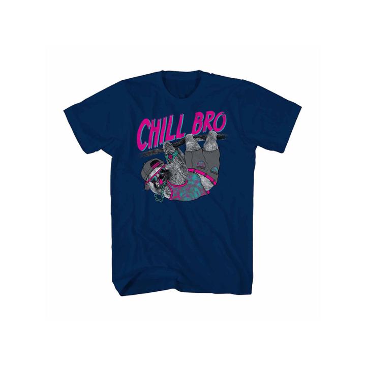 Chill Bro Sloth Graphic T-shirt