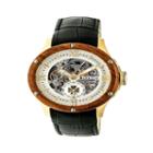 Heritor Mens Black Strap Watch-herhr3903