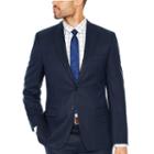 Collection By Michael Strahan Navy Birdseye Classic Fit Suit Jacket