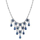 1928 Vintage Inspirations Blue Statement Necklace