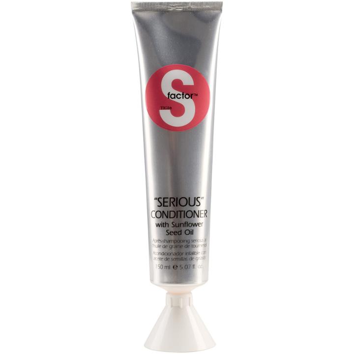 S Factor By Tigi Serious Conditioner - 5.07 Oz.