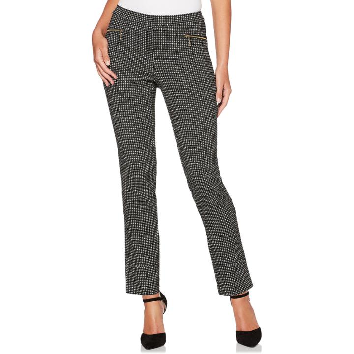 Rafaella Straight Fit Ankle Pants