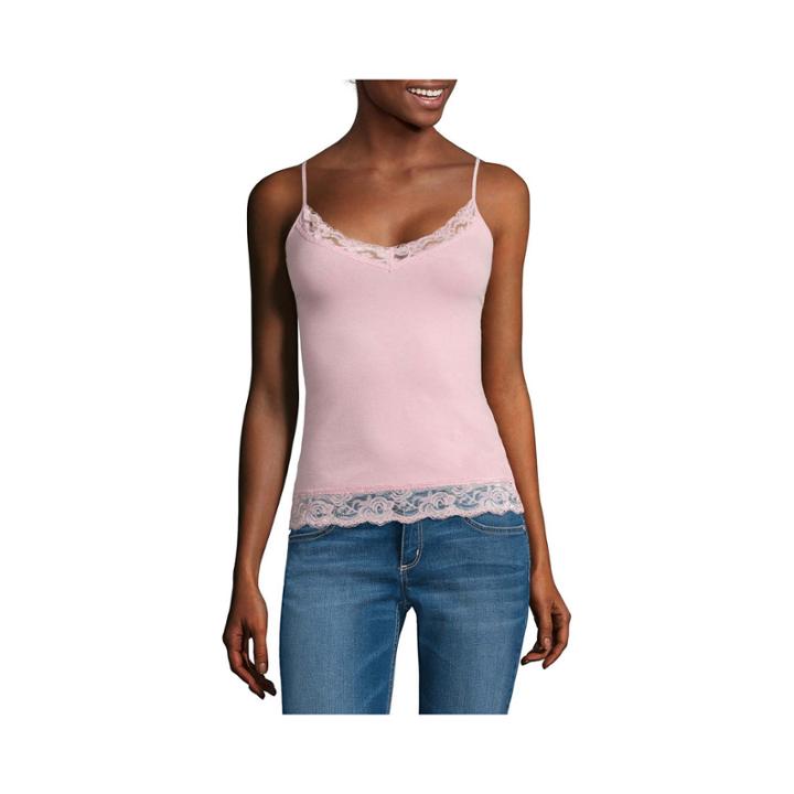 Arizona Lace-trim Camisole - Juniors