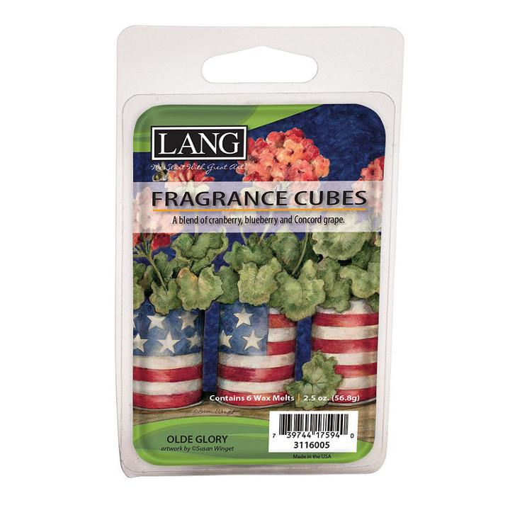 Lang Old Glory 2.5 Oz Fragrance Cubes