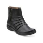 Clarks Kearns Blush Leather Womens Booties