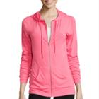 Chin-up Long-sleeve Lightweight Full-zip Hoodie