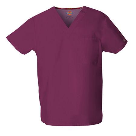 Dickies V-neck Unisex Scrub Top-plus