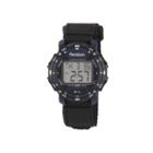 Armitron Pro-sport Mens Blue Nylon Fast Strap Chronograph Sport Watch 40/8291bluj