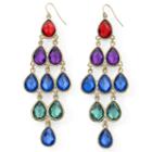 Multicolor Chandelier Earrings