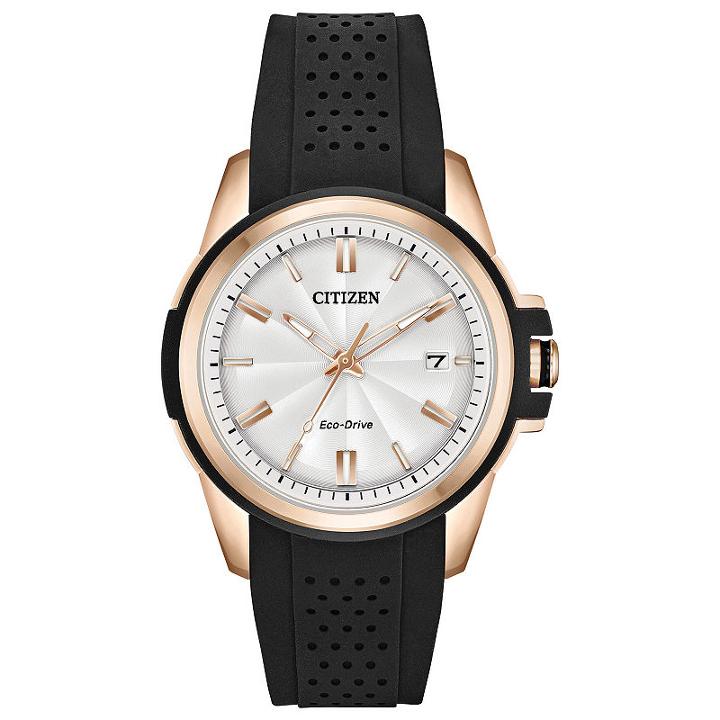 Drive From Citizen Womens Black Strap Watch-fe6133-09a