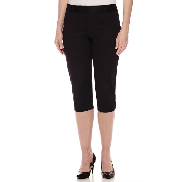 Liz Claiborne Emma Cropped Pants - Petite